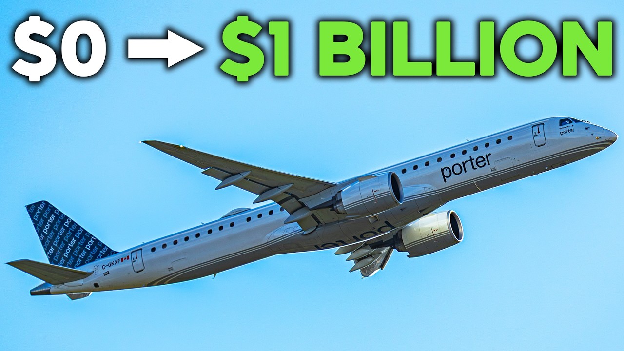 Объяснение безумного роста авиакомпании Porter Airlines