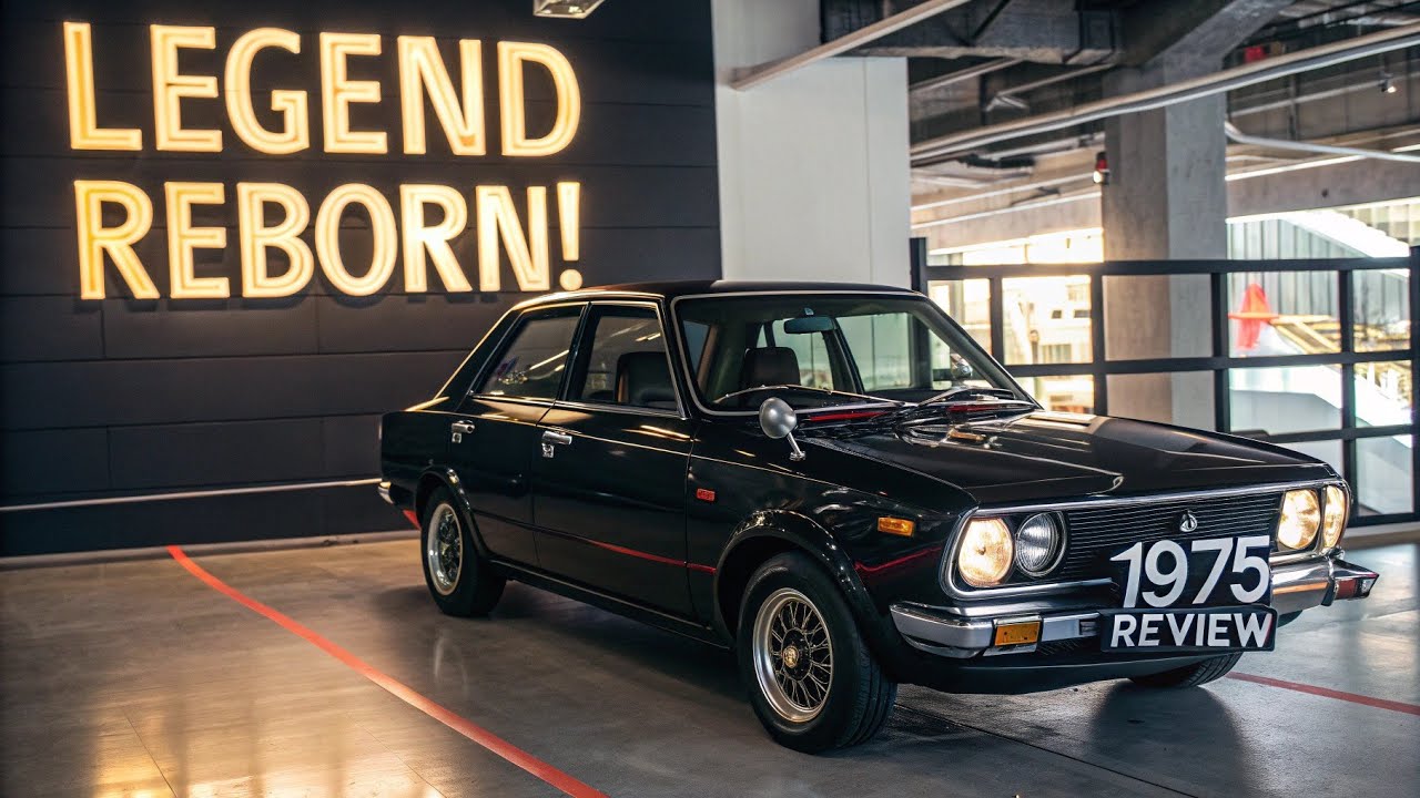 Toyota Corolla 1975 Review | Classic Legend Reborn | Exterior, Performance & Interior 