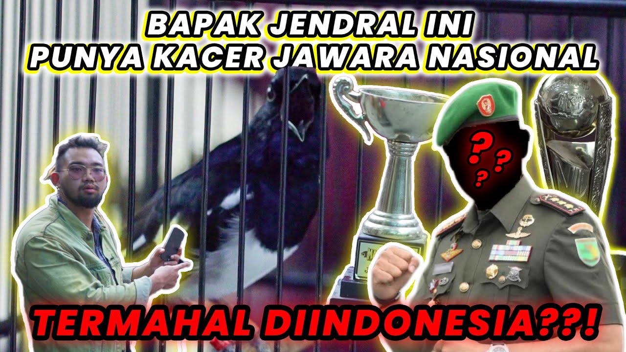 BUKAN KALENG KALENG! BAPAK JENDRAL INI PUNYA KACER JAWARA NASIONAL TERMAHAL DIINDONESIA??!