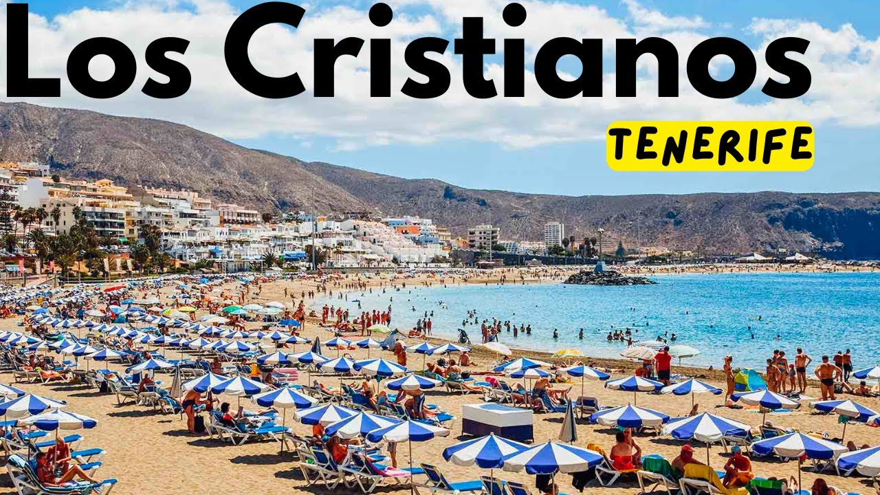 TENERIFE Los Cristianos | Turul complet plaja si promenada + preturi Full beach tour and promenade