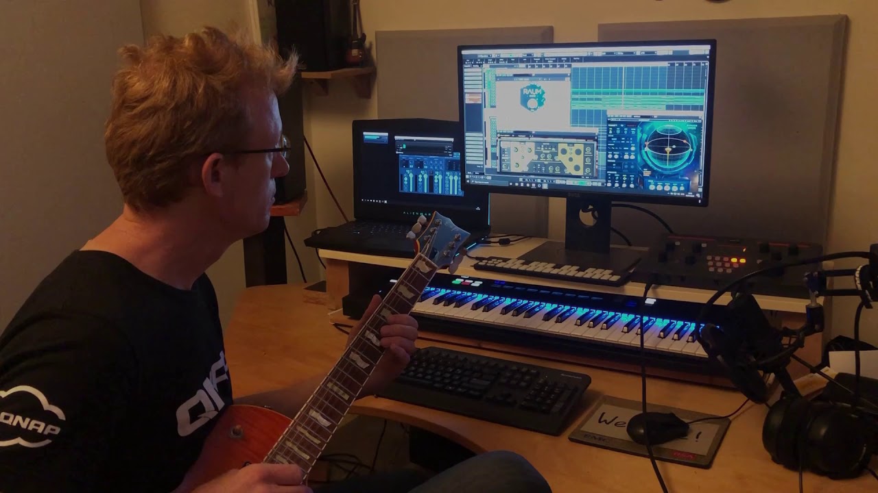 Space Guitar with Raum reverb