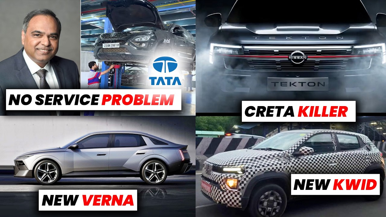 15 BIG Car News Today 🔥 Tata Sierra EV, Brezza Turbo, KWID Facelift,  TIGOR Facelift, Avinya & More!