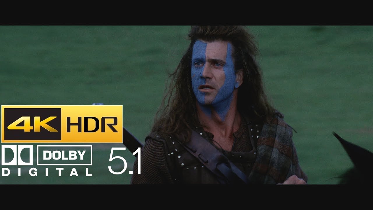 Braveheart - Freedom Speech (HDR - 4K - 5.1)