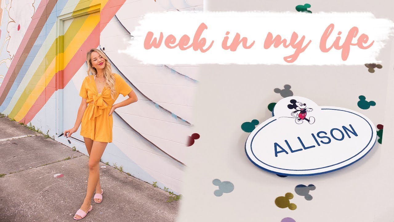 WEEK IN MY LIFE | Disney internship, wedding planning, & more! ✨