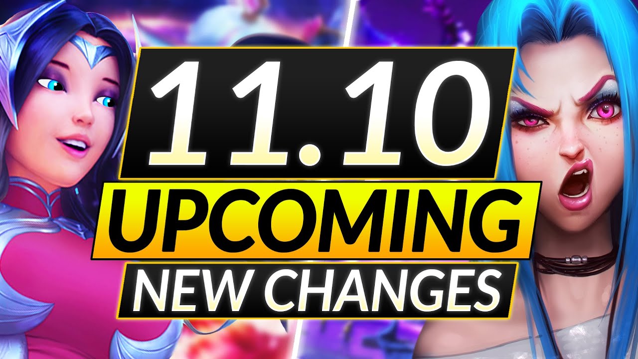 NEW PATCH 11.10 LEAKED - This Changes EVERYTHING - NEW Champion Buffs/Nerfs -  LoL Guide