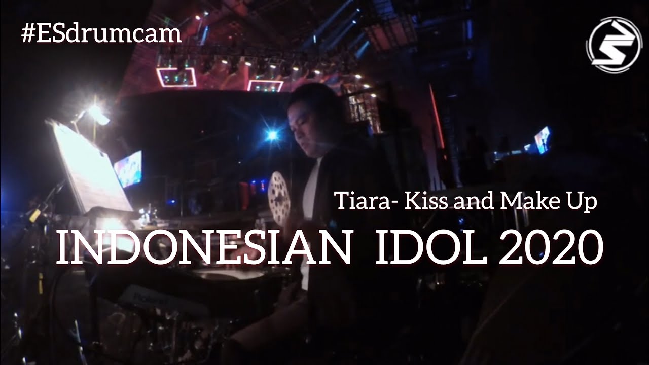 Echa Soemantri - Kiss and Make Up - Tiara | Indonesian Idol 2020 #ESdrumcam