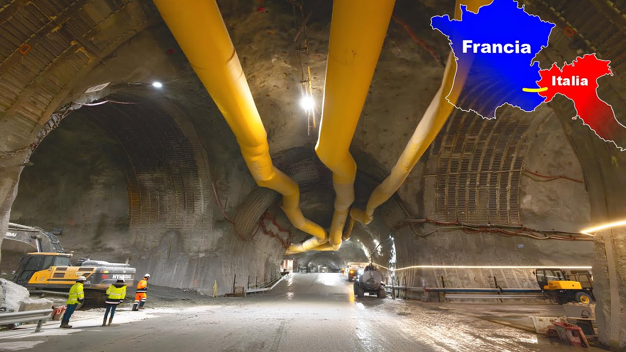 La Conexión Multimillonaria entre Francia e Italia bajo los Alpes