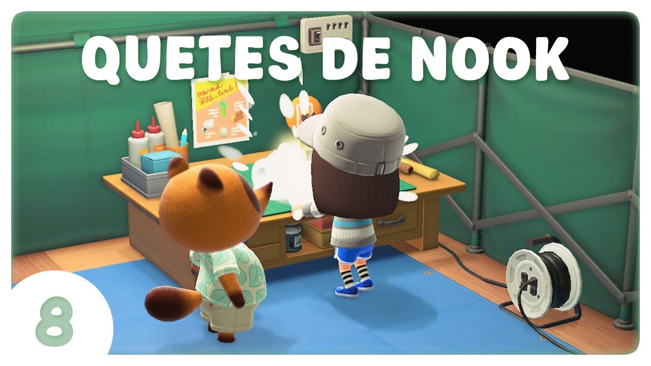🦊 J'avance dans les quêtes de Nook et rencontre de Rounard ! #8 | Animal Crossing New Horizons