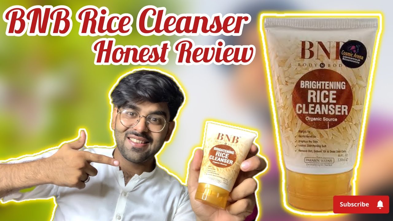 BNB Brightening Rice Cleanser Honest Review | Rice Cleanser | Body&Body | Shezijatt