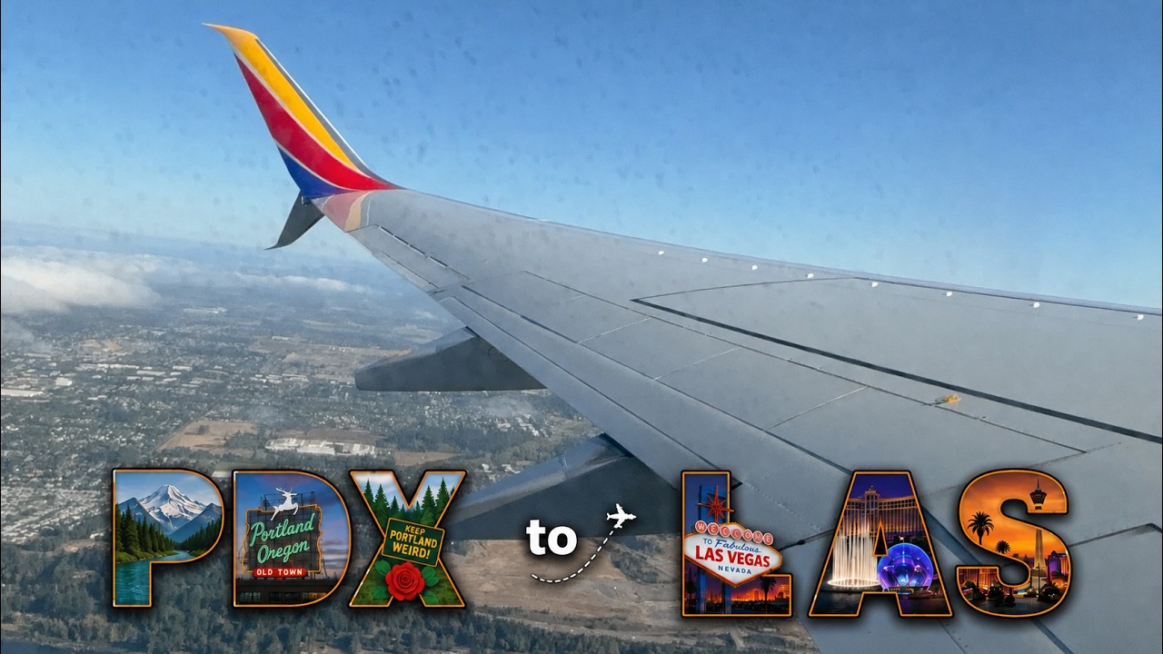 Southwest Airlines Flight 3301 | Portland → Las Vegas | Boeing 737-800