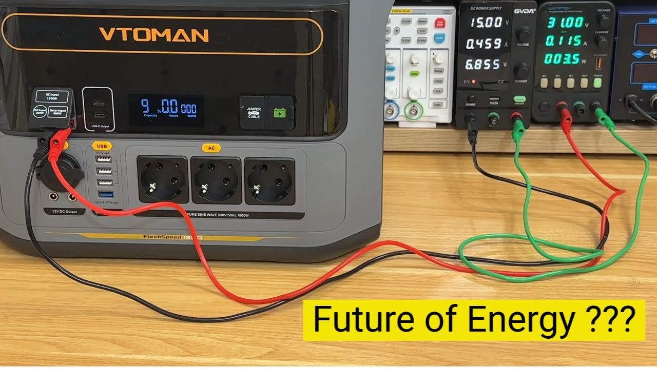Портативные электростанции — будущее энергетики? VTOMAN FlashSpeed 1500