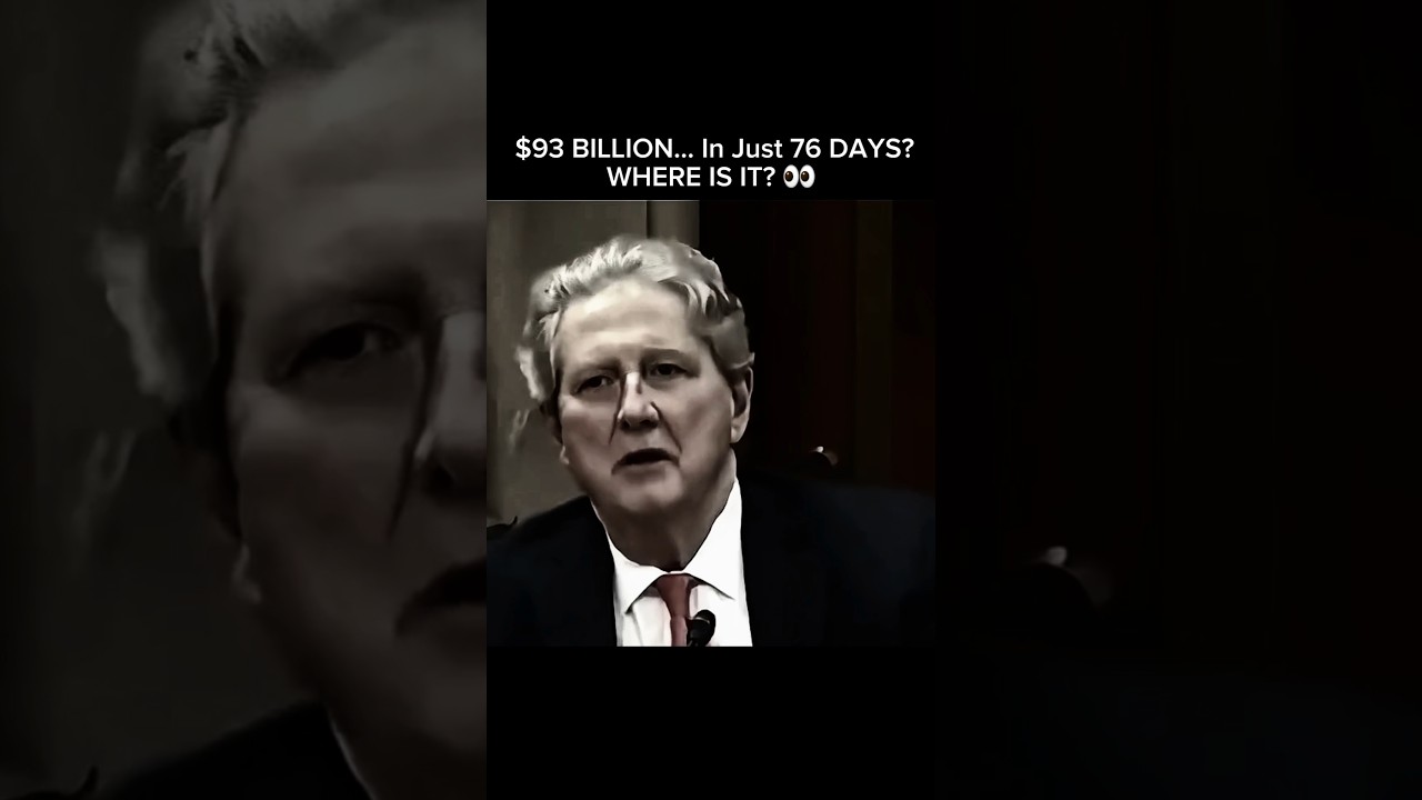 John Kennedy Exposes a $93 Billion Spending Surge!! 👀