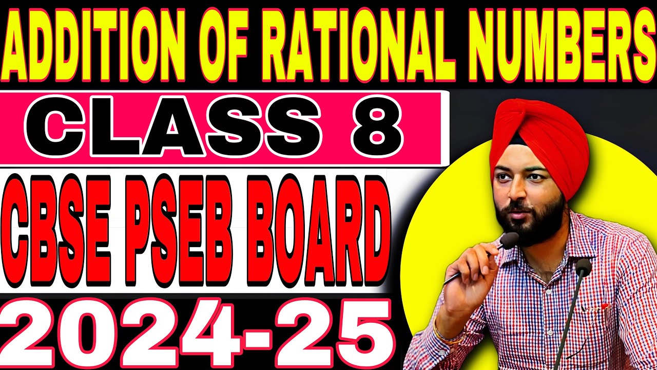 Rational Numbers L-2 Addition Of Rational Numbers@DEEP THECHEMIST