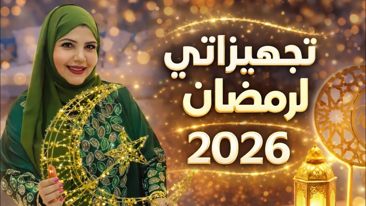فلوغ تجهيزات رمضان 2026⭐️🌙خطوة بخطوة