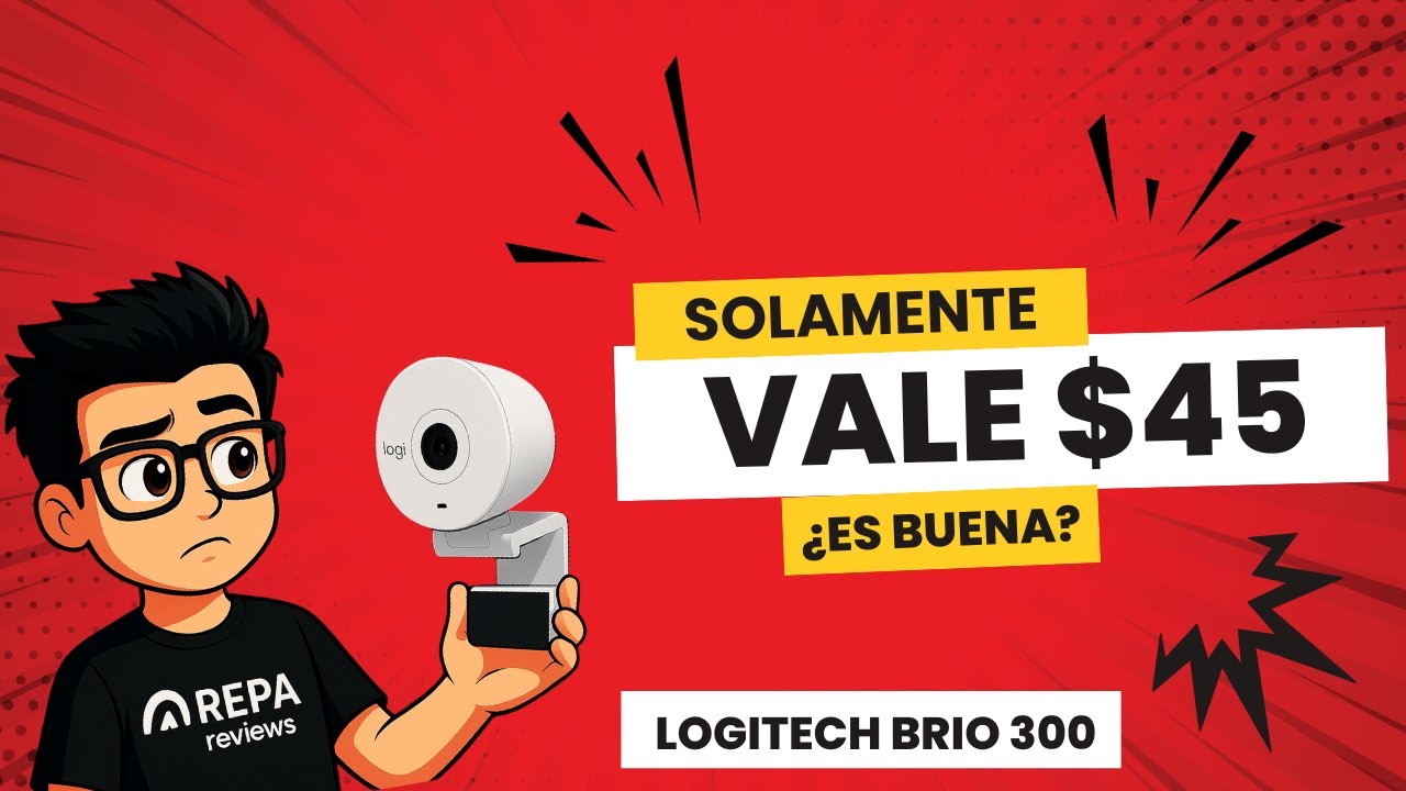 ¿ La Logitech Brio 300 realmente vale la pena? Review completa 🔍