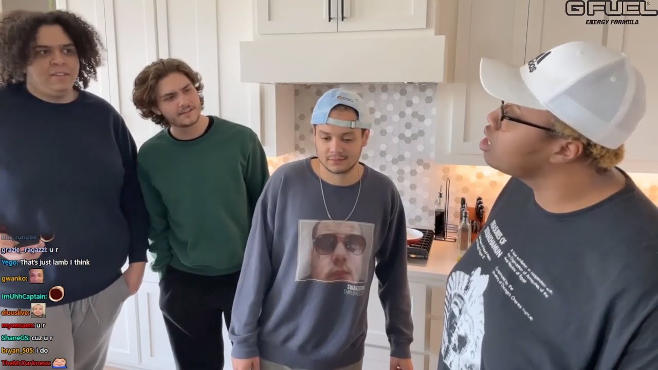 Zoil & Russel 2022-01-26 'COOKING STREAM WITH EROBB AND SENNY'