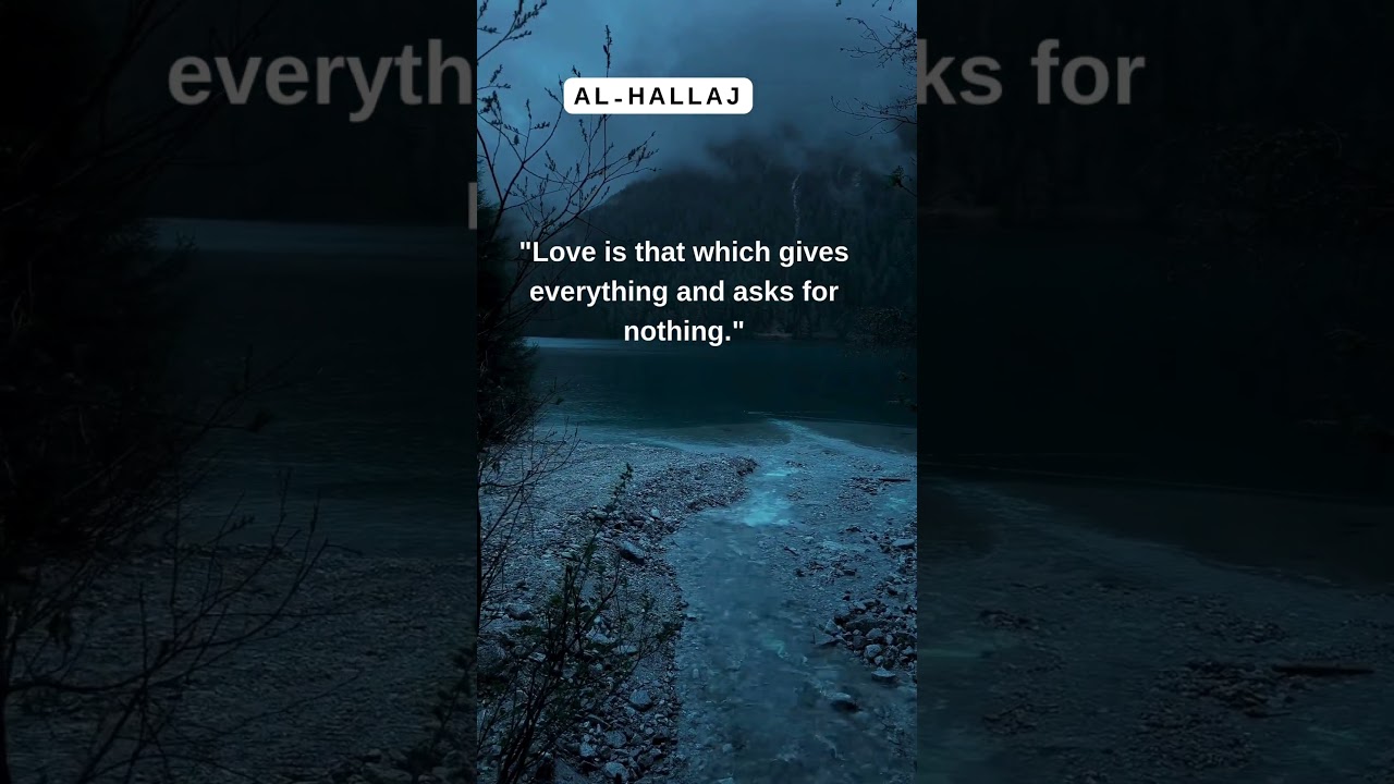 Arab Sufi masters Al-Hallaj