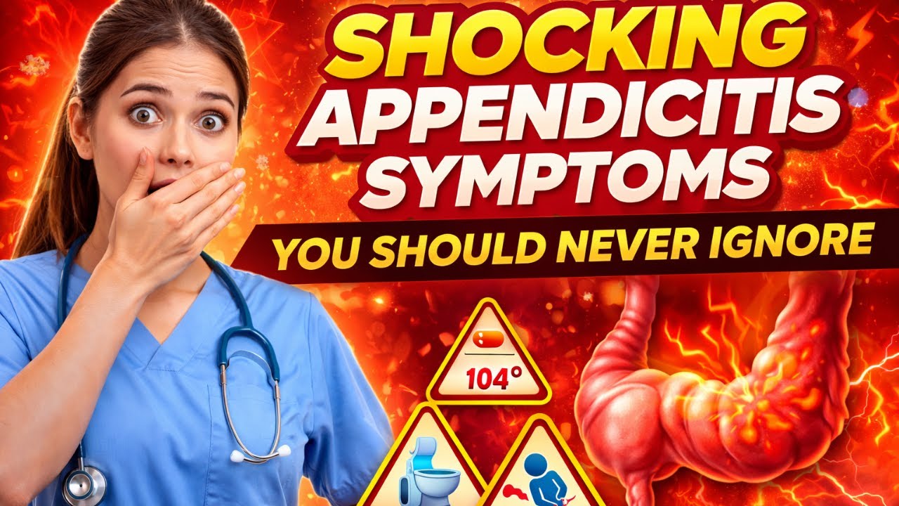 Shocking Appendicitis Symptoms You Should NEVER Ignore!  How I Overcame A Life-Threatening Emergency