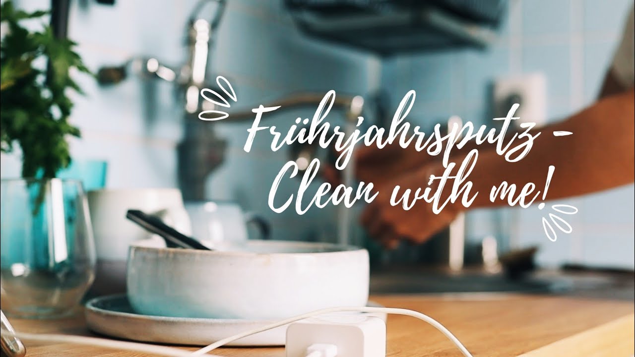 Frühjahrsputz! |Clean with me | Umräumen & Aufgeschobenes erledigen