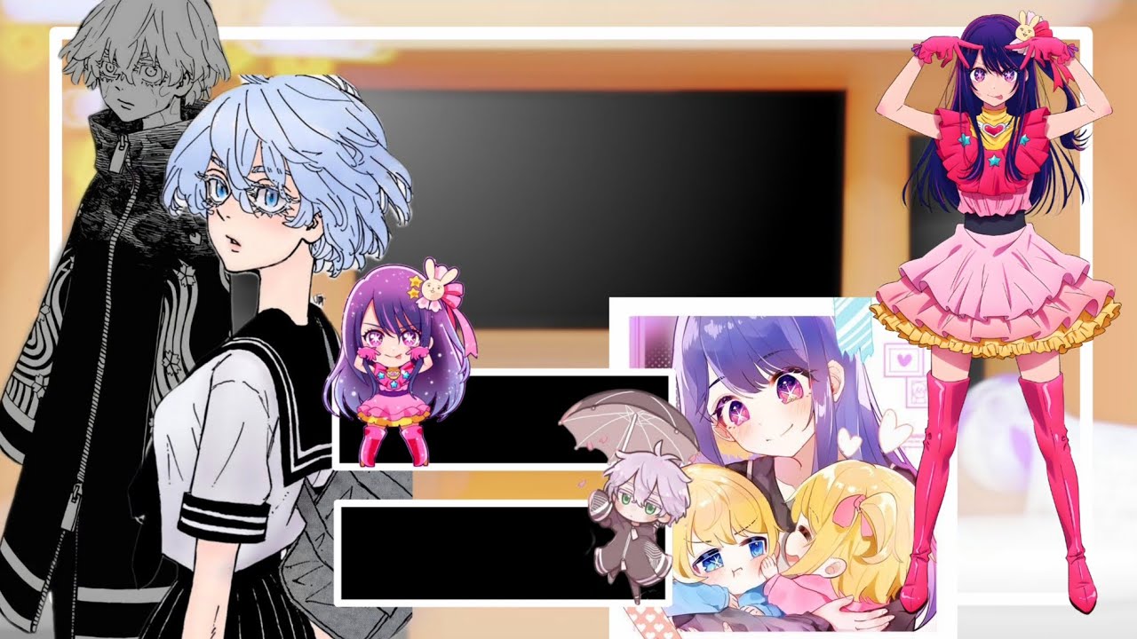 Tokyo Revengers react to Senju Kawaragi as ✨️Ai Hoshino✨️ from Oshi no ko