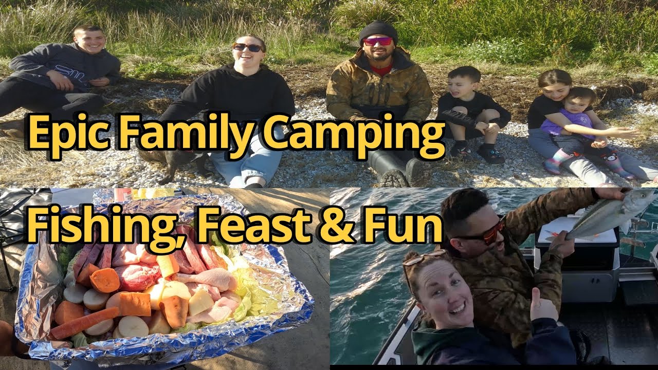 Shallow Inlet Family Campout – Boat, Big Feeds & Total Mayhem!