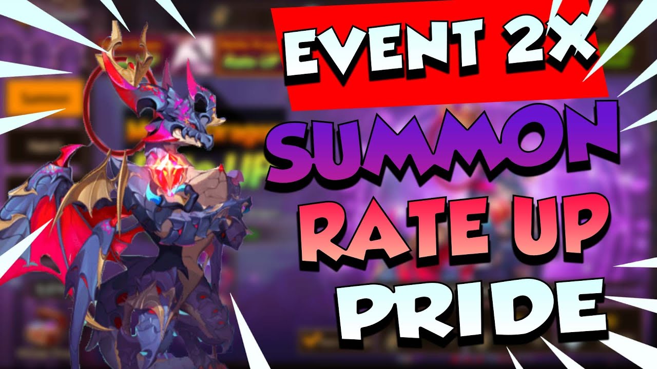 EVENT 2X SUMMON RATE UP PRIDE 🔥🔥🔥😱 - DRAGON VILLAGE M