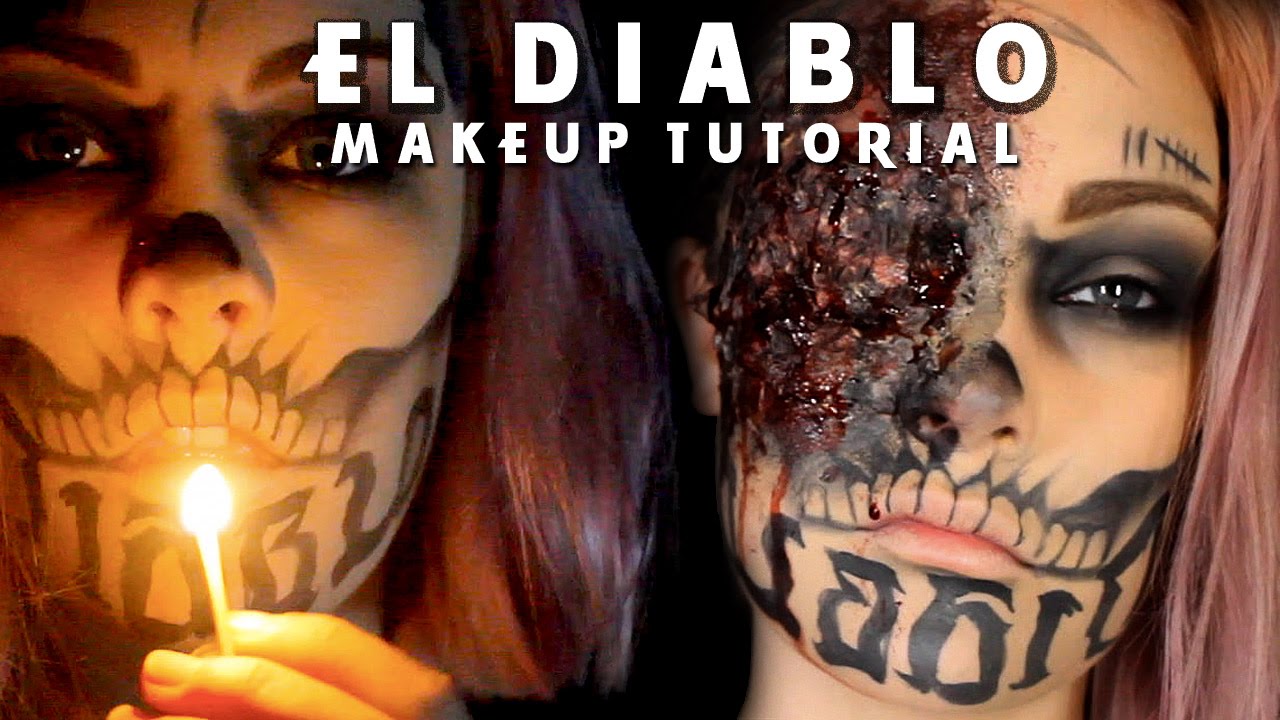 El Diablo/Tattoo/Burn - Suicide Squad - Makeup Tutorial