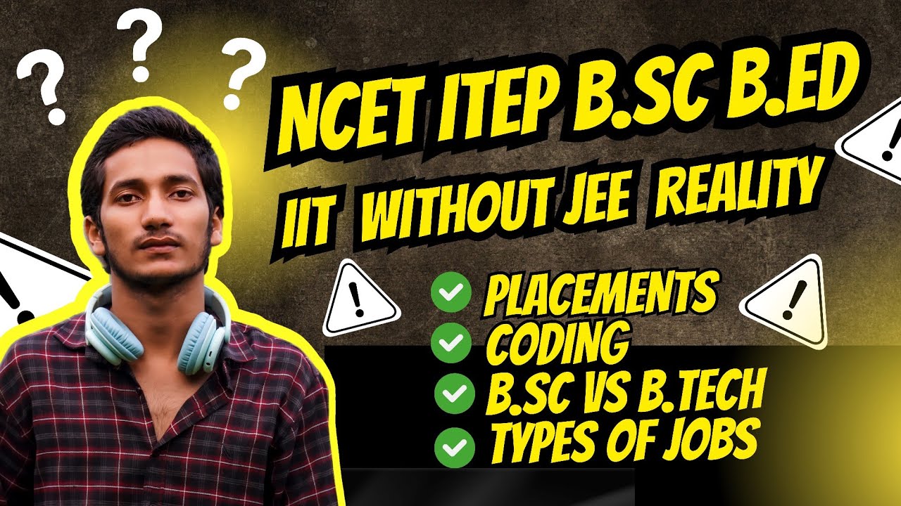 NCET cutoff for IIT 2025 | Coding Eligibility ? | Placements ? | Bsc worth it from IIT/NIT