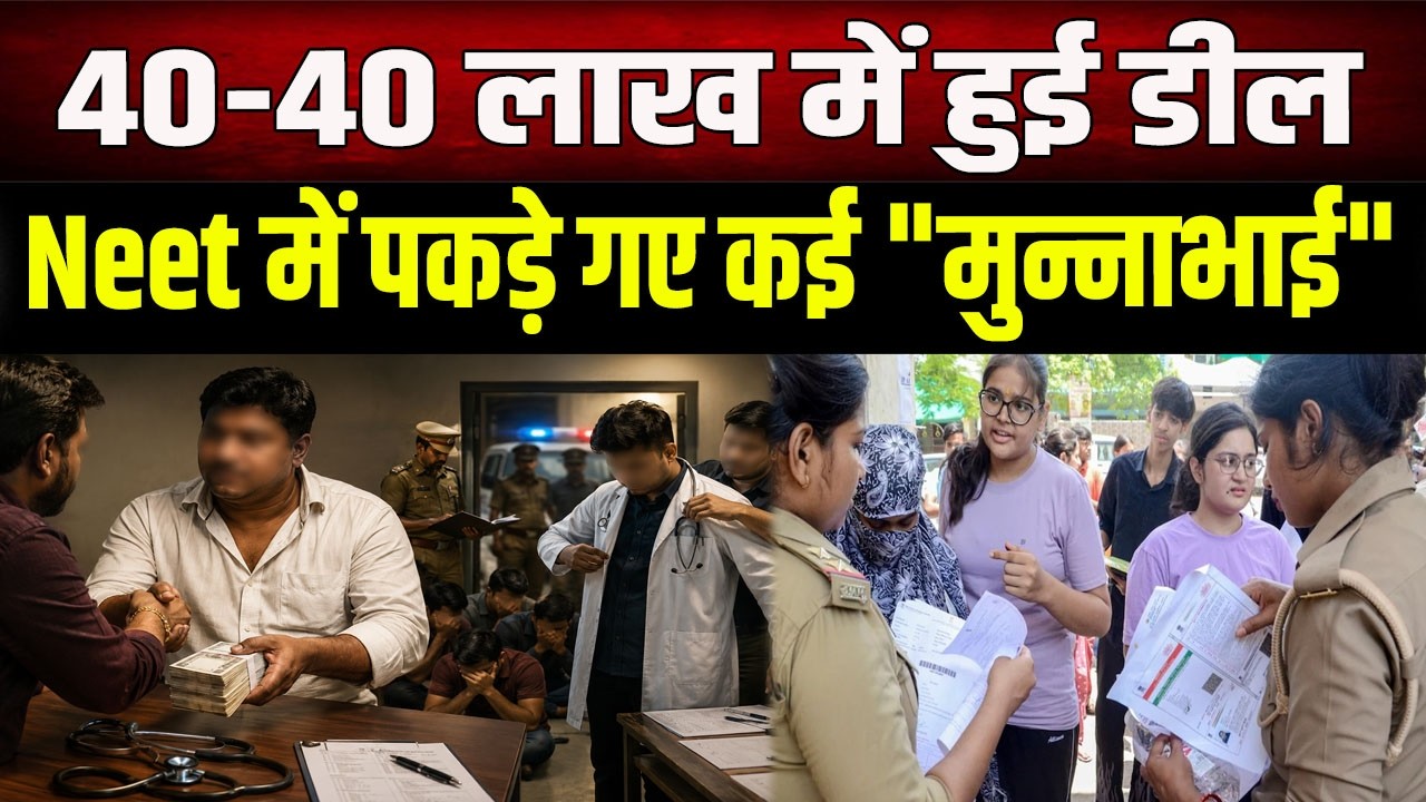 NEET री-एग्जाम में PMCH, AIIMS और BHU के छात्र फर्जी परीक्षार्थी बनकर पहुंचे, 24 लोगों की गिरफ़्तारी