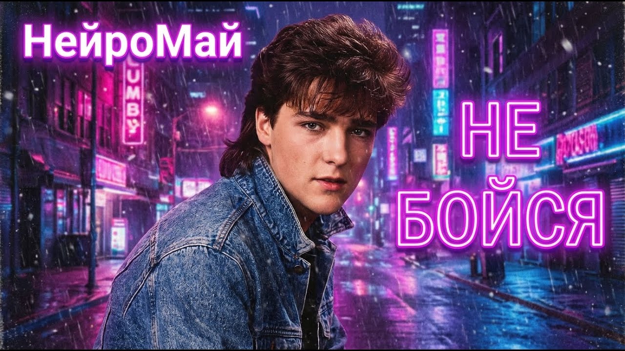 Нейро Май — Не бойся (2025) | Евродиско в стиле Ласковый Май 🔥