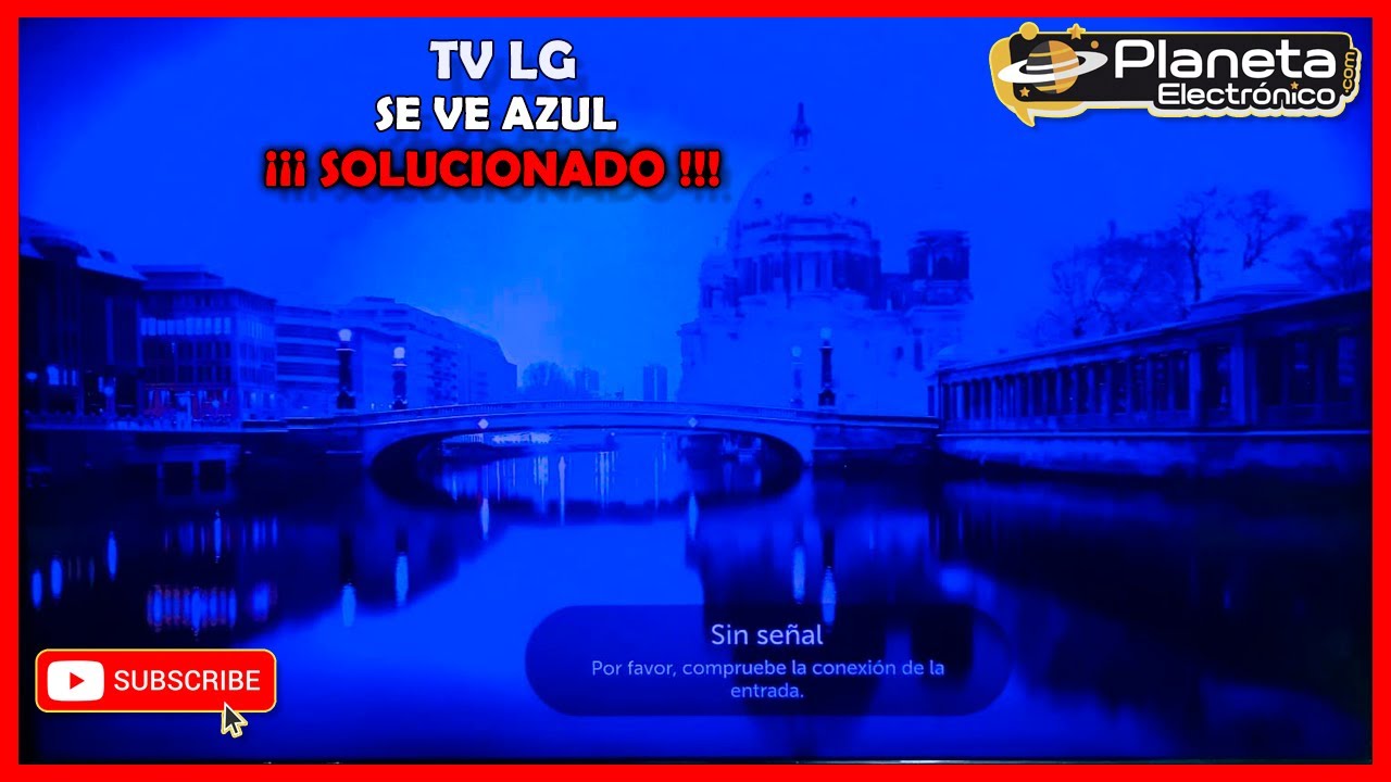 Телевизор LG отображает синий цвет (ИСПРАВЛЕНО)