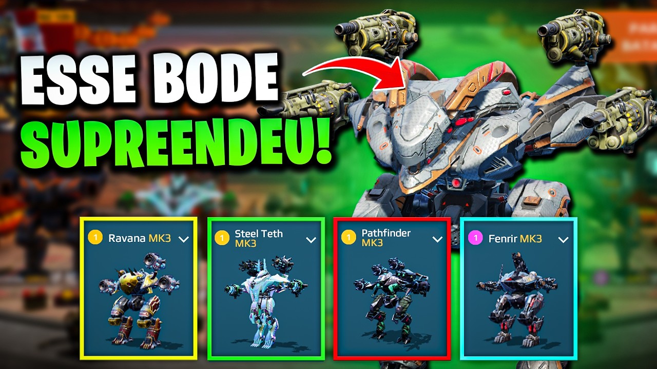 Hangar Perfeito #02: OCHOKOCHI FUNCIONA EM 2026 no WAR ROBOTS?