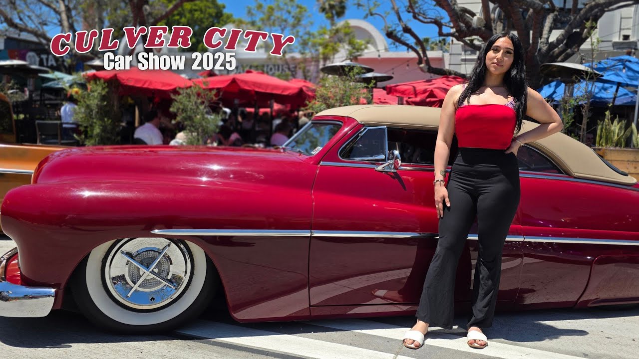 Culver City Car Show 2025 Walkthrough: See All the Amazing Rides & People!