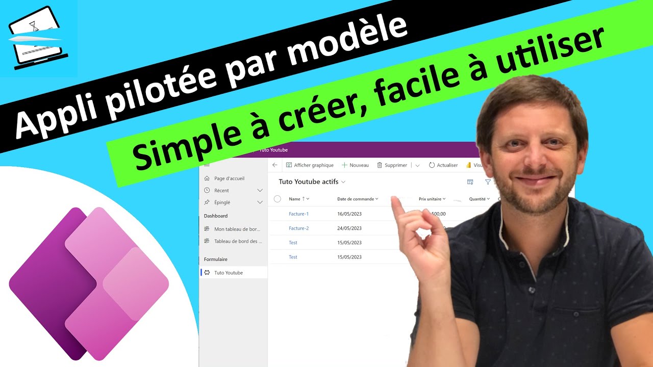 Power Apps - Les applications pilotée par modèle