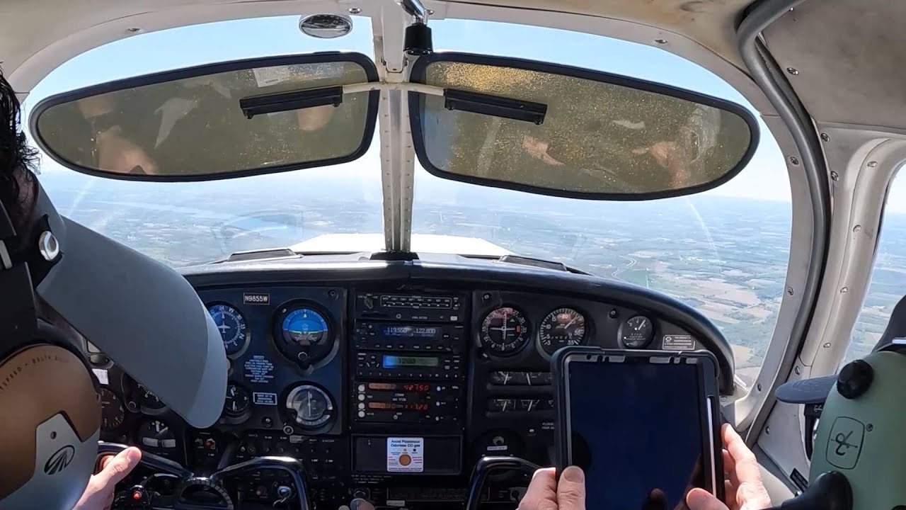 Private Pilot flight lesson 18, Cherokee 140, 5-11-2025
