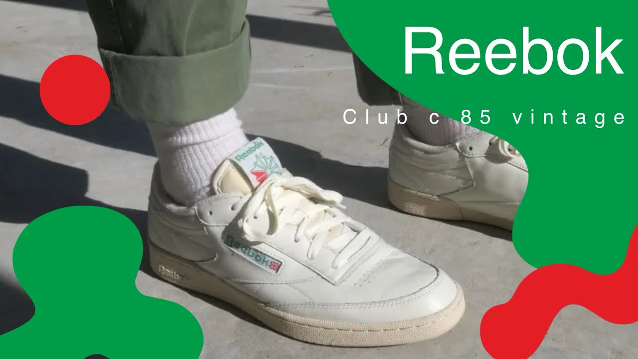 Reebok club c 85 vintage shoe review
