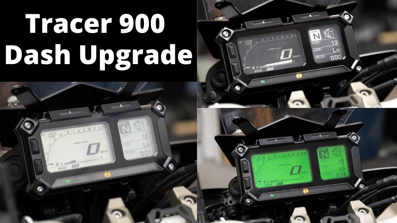 Tracer 900 Dash Color Change!