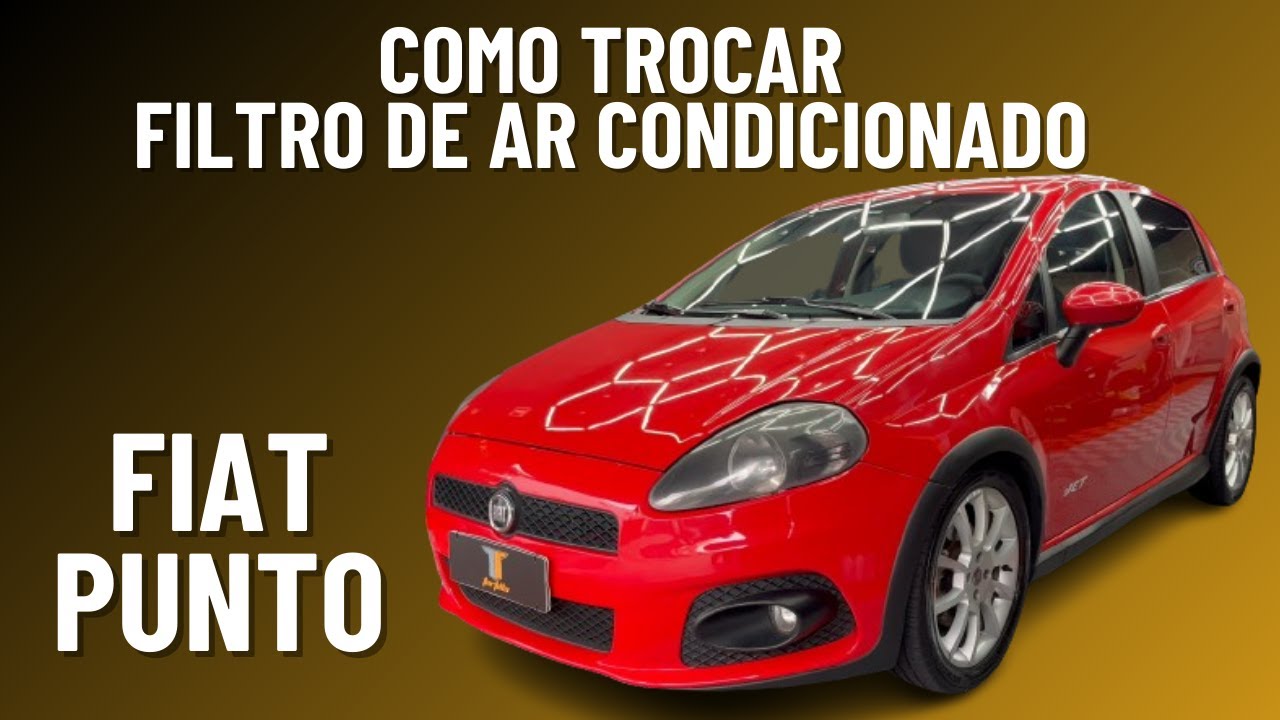 COMO TROCAR FILTRO DE AR CONDICIONADO FIAT PUNTO - FILTRO DE AR DE CABINE