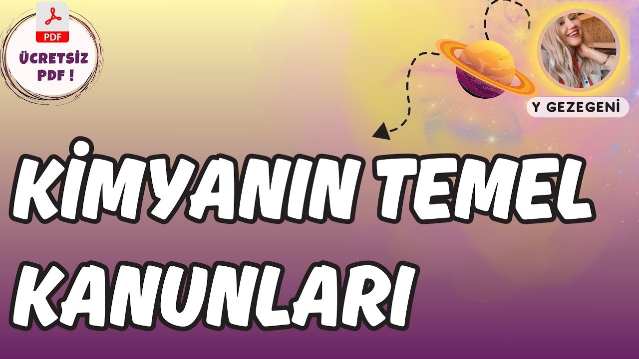 🌟30 DAKİKADA KİMYANIN TEMEL KANUNLARI TEKRAR - TYT KİMYA KAMPI #tyt2025