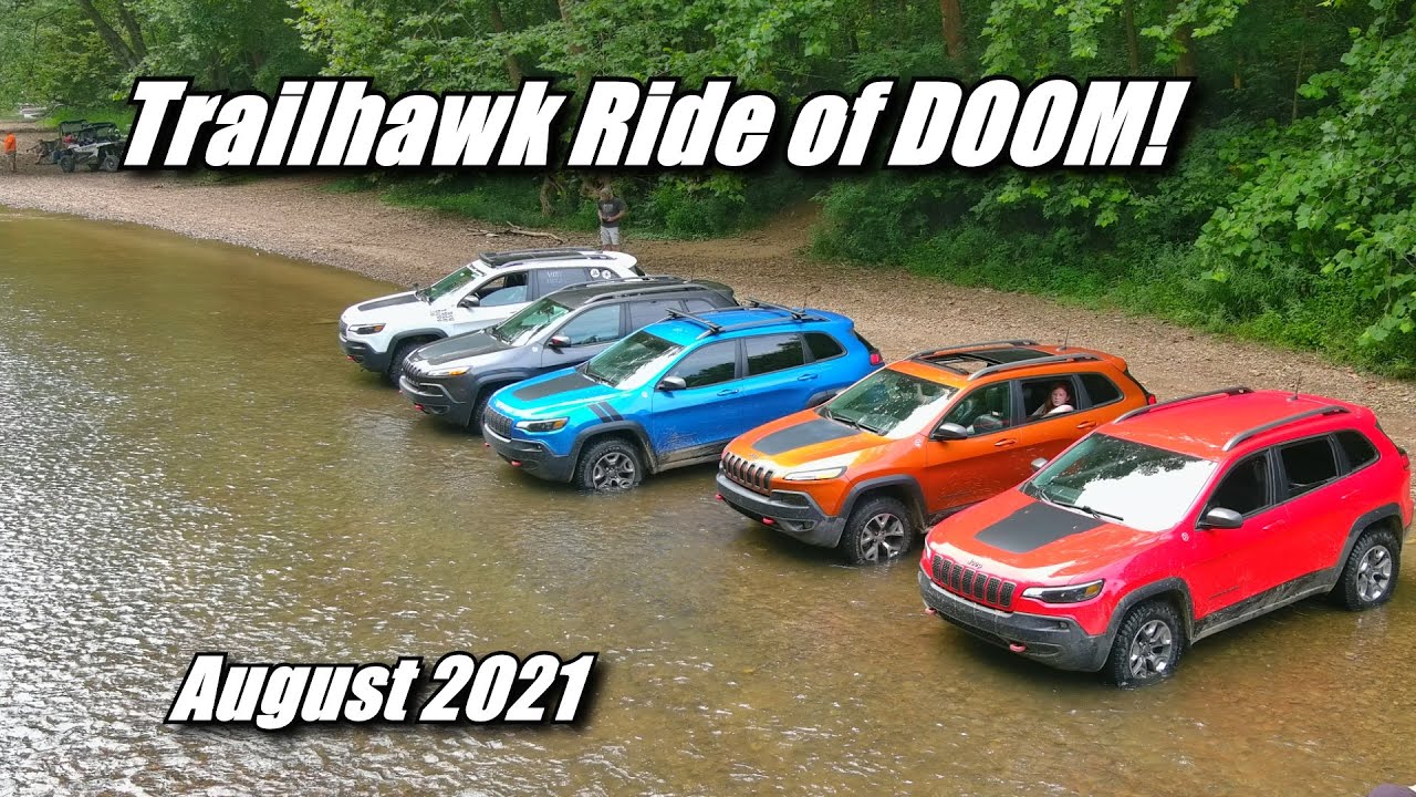 Trail breaks, August Trailhawk Ride 2021, 2019 Jeep Cherokee Trailhawk 4x4 Offroad