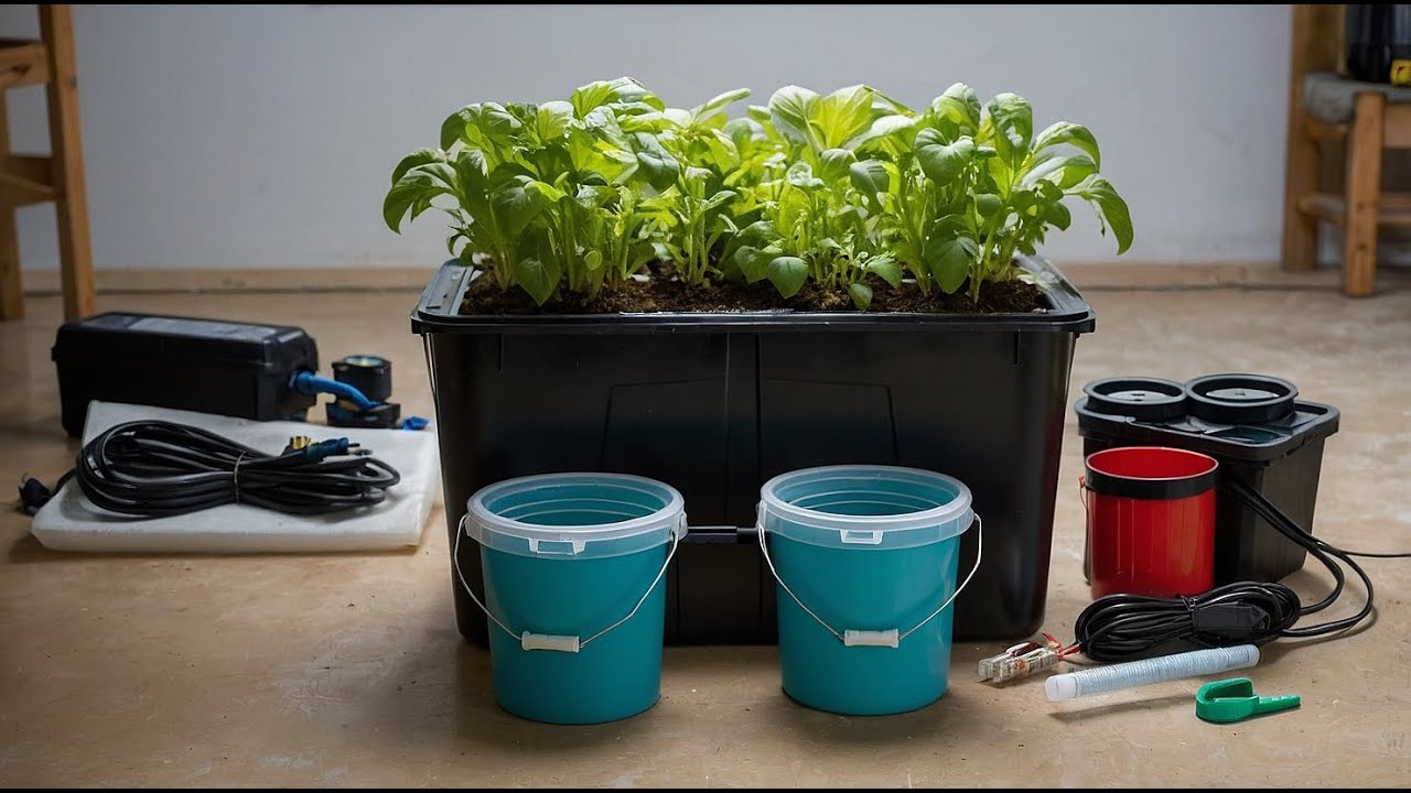 Créer un Système Hydroponique DIY : Facile et pas Cher pour 2 Pots
