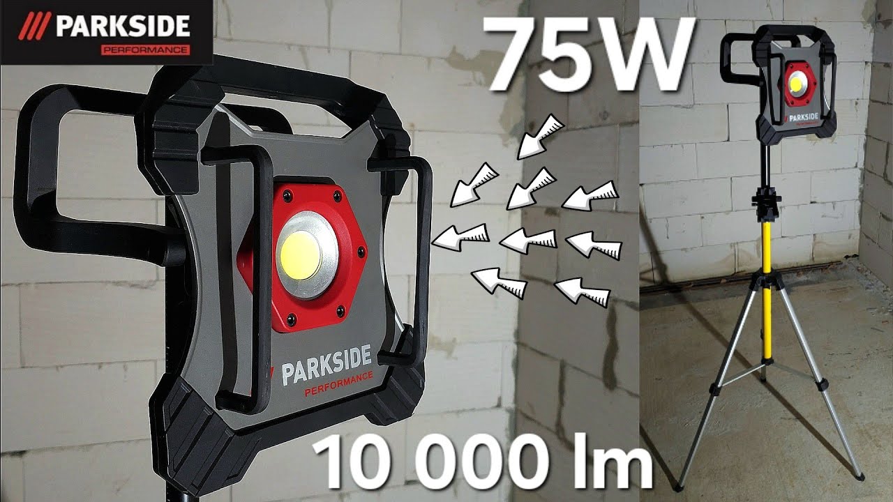 У вас должно быть это. Светодиодная лампа Parkside Performance мощностью 75 Вт 10 000 лм PPBSTA