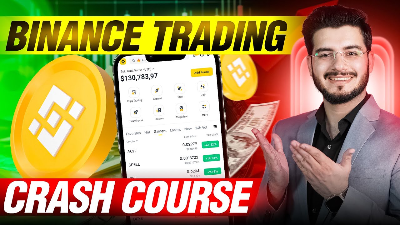 Binance Trading Crash Course for Beginners 2025 | Complete Free Crypto Trading Guide in Urdu/Hindi