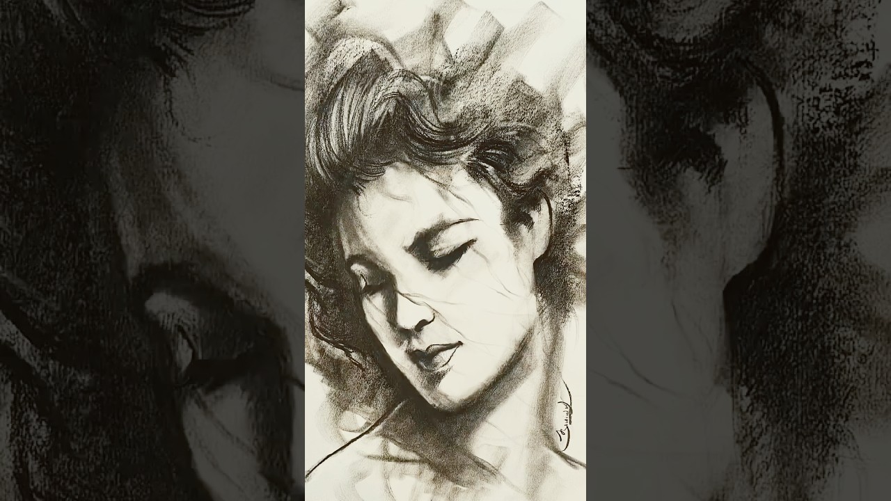 Quick charcoal portrait 