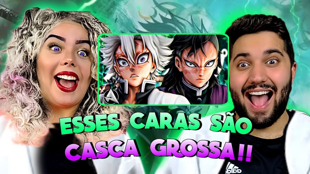 REACT - Sanemi e Genya | Caçada Violenta | AniRap e Flash Beats