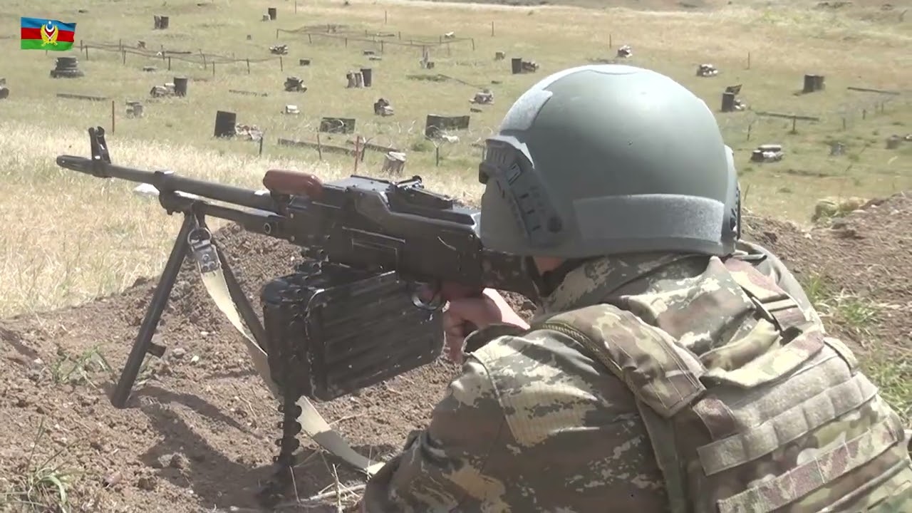 Təlim toplanışında praktiki atış çalışmaları yerinə yetirilib