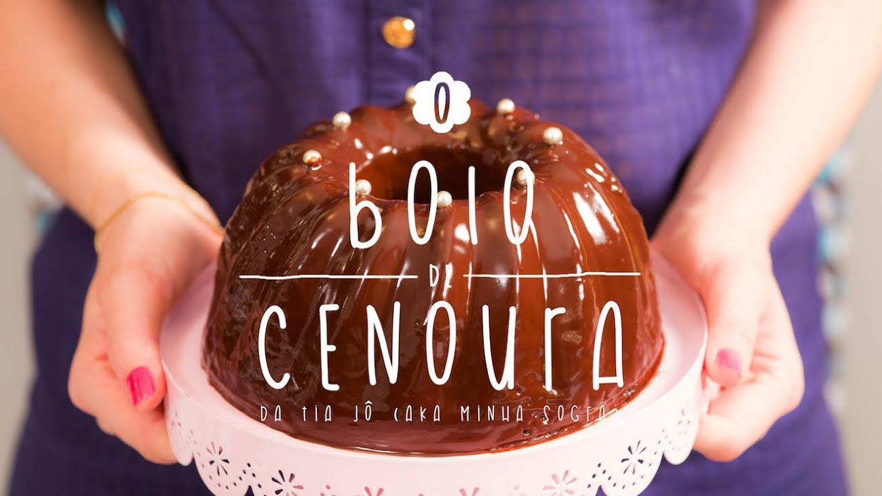 Bolo de Cenoura | A Doce Cozinha de Dani Noce #03