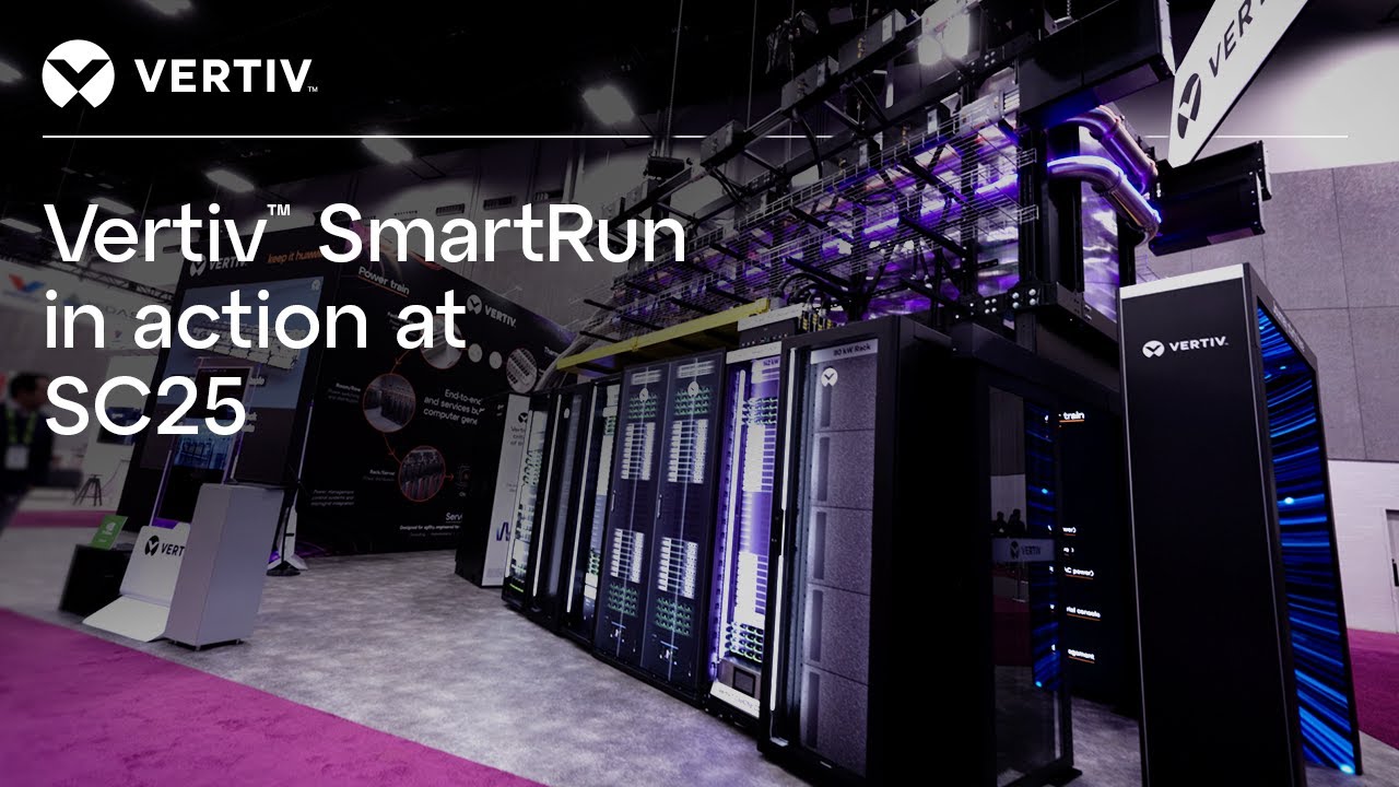 Vertiv&trade; SmartRun в действии на SC25