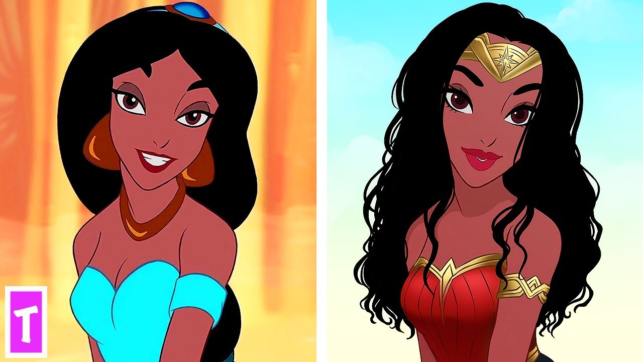 Disney Princesses As Superheroes