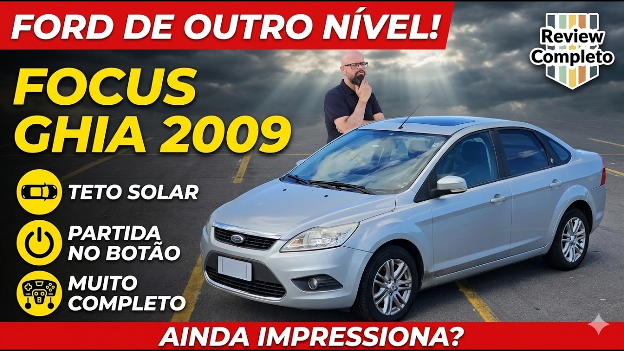 Focus Ghia 2009: um luxo esquecido e raro